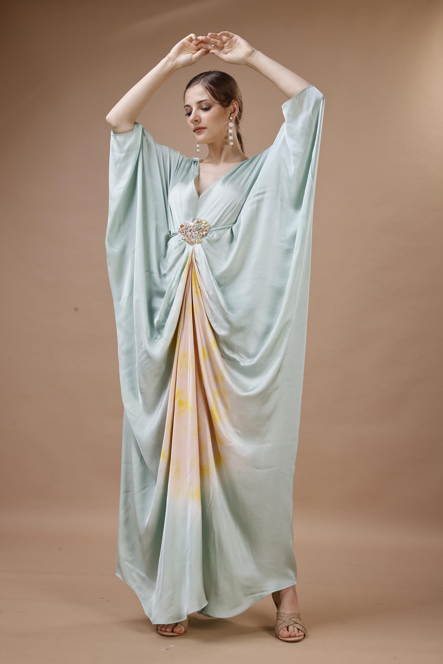 TIE AND DYE KAFTAN