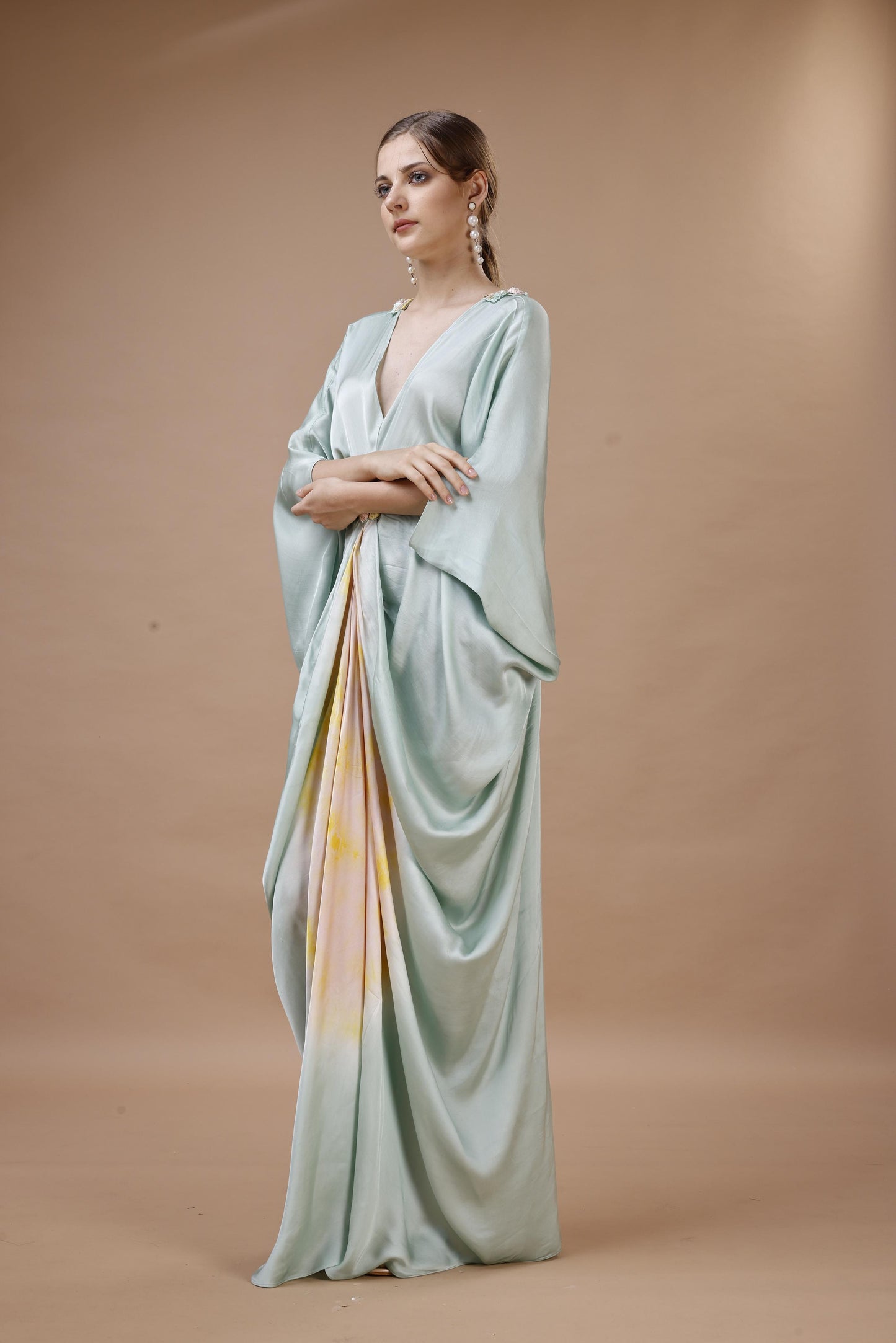 TIE AND DYE KAFTAN