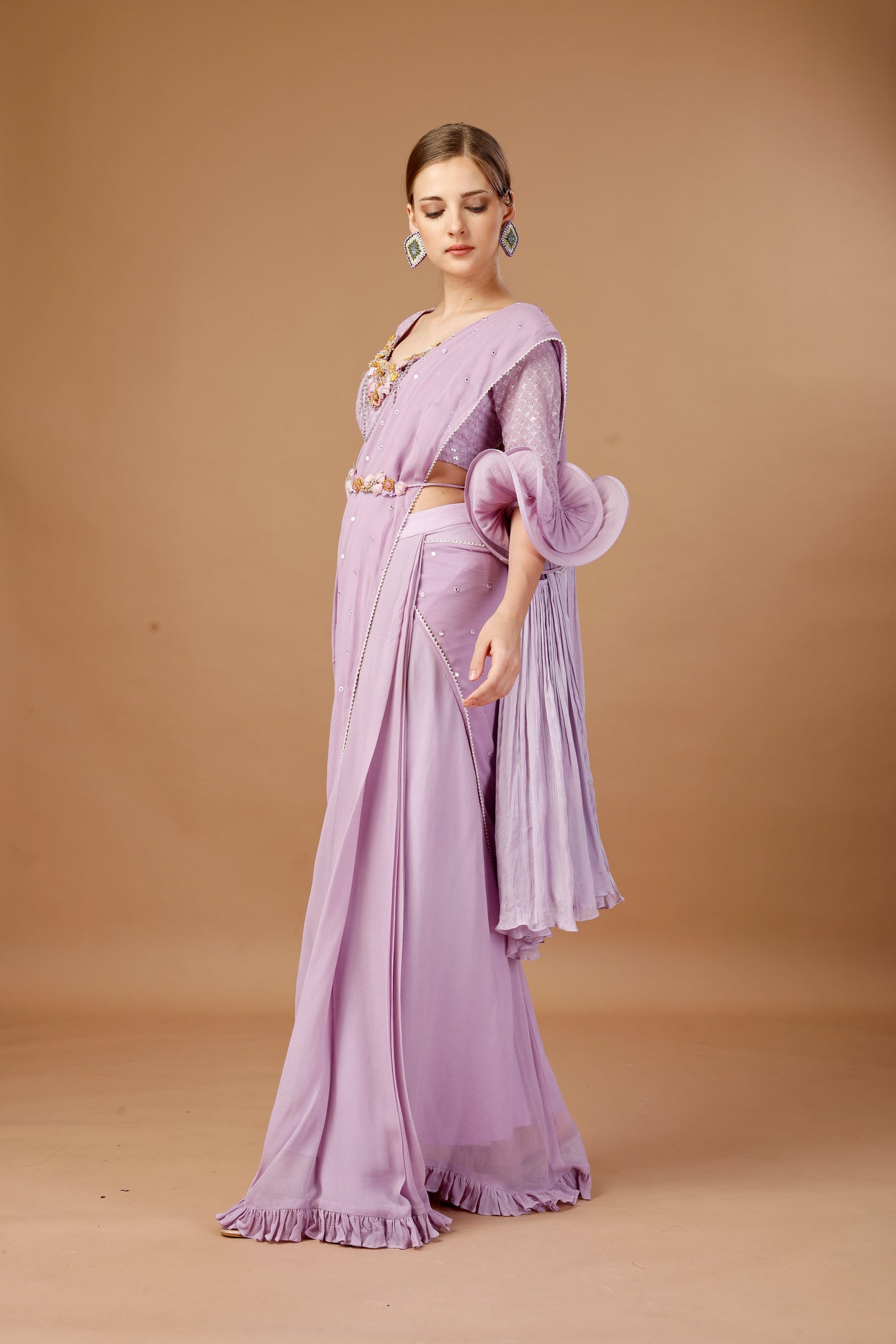 PRE DRAPE SAREE