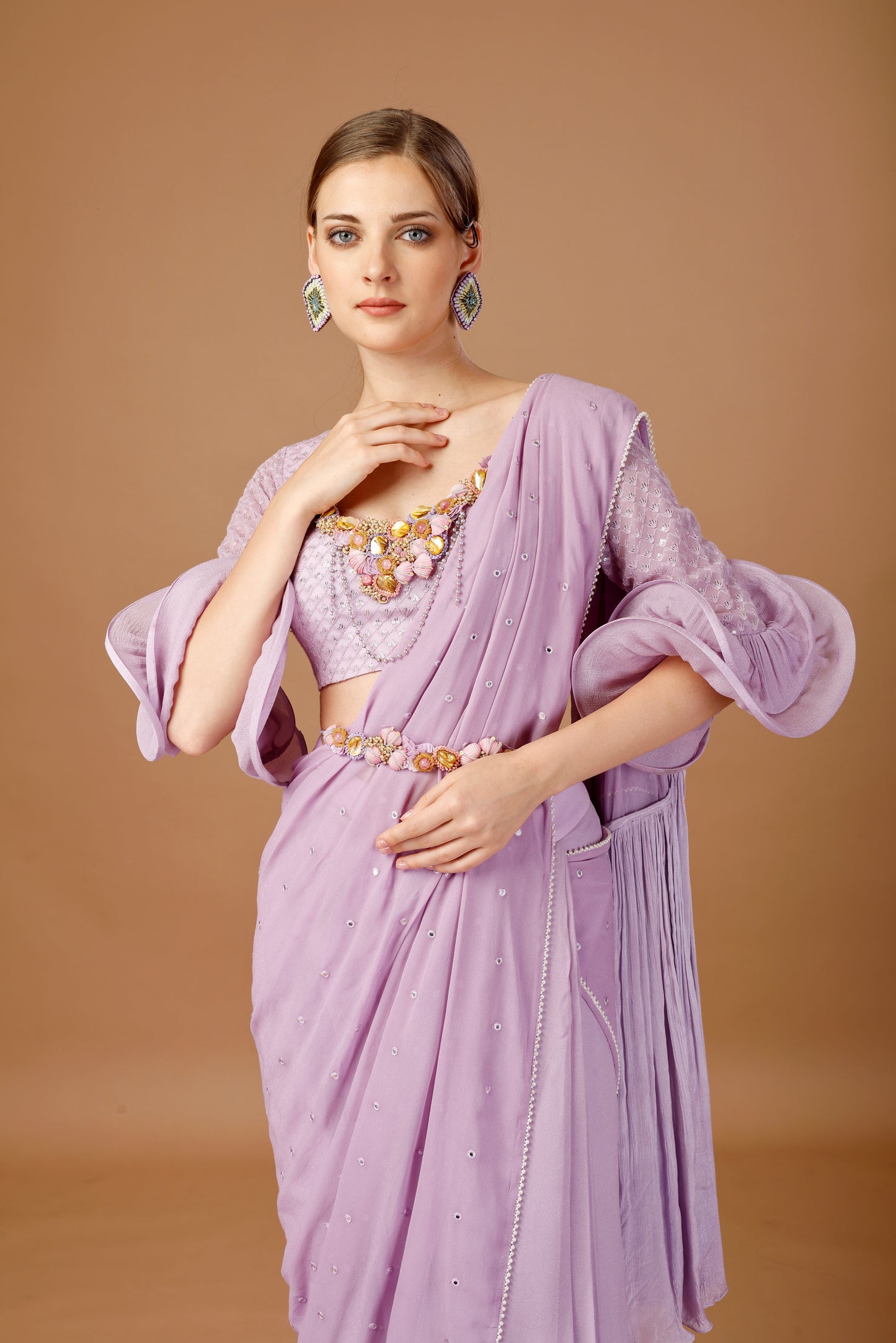 PRE DRAPE SAREE
