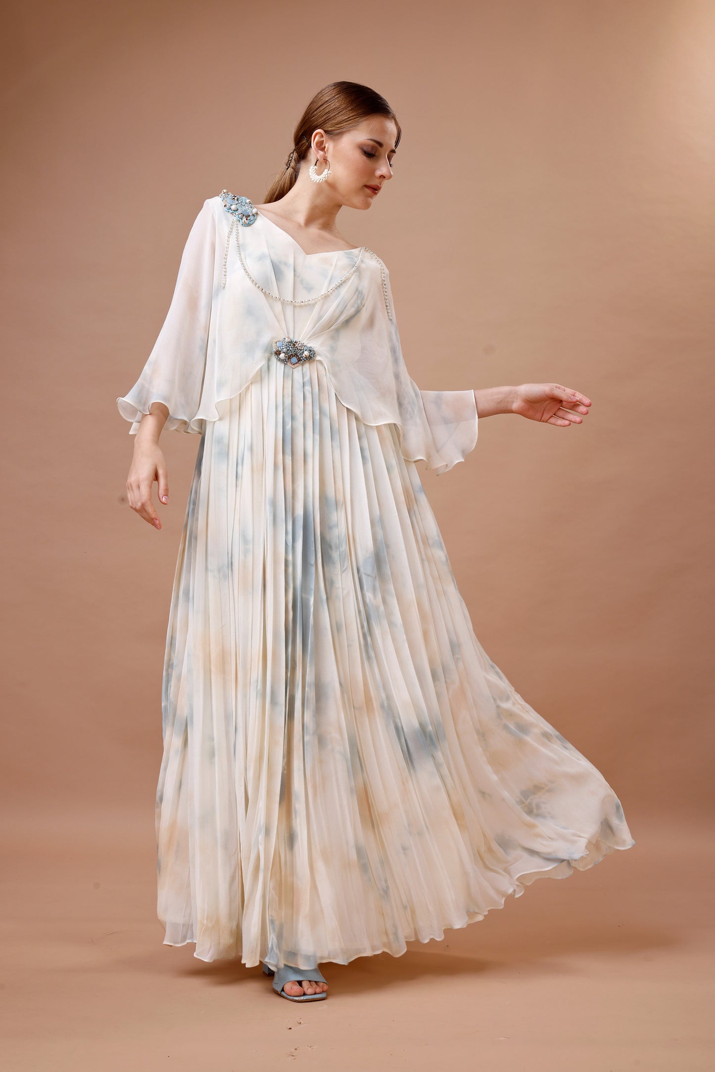 OFF WHITE TYE DYE DRESS