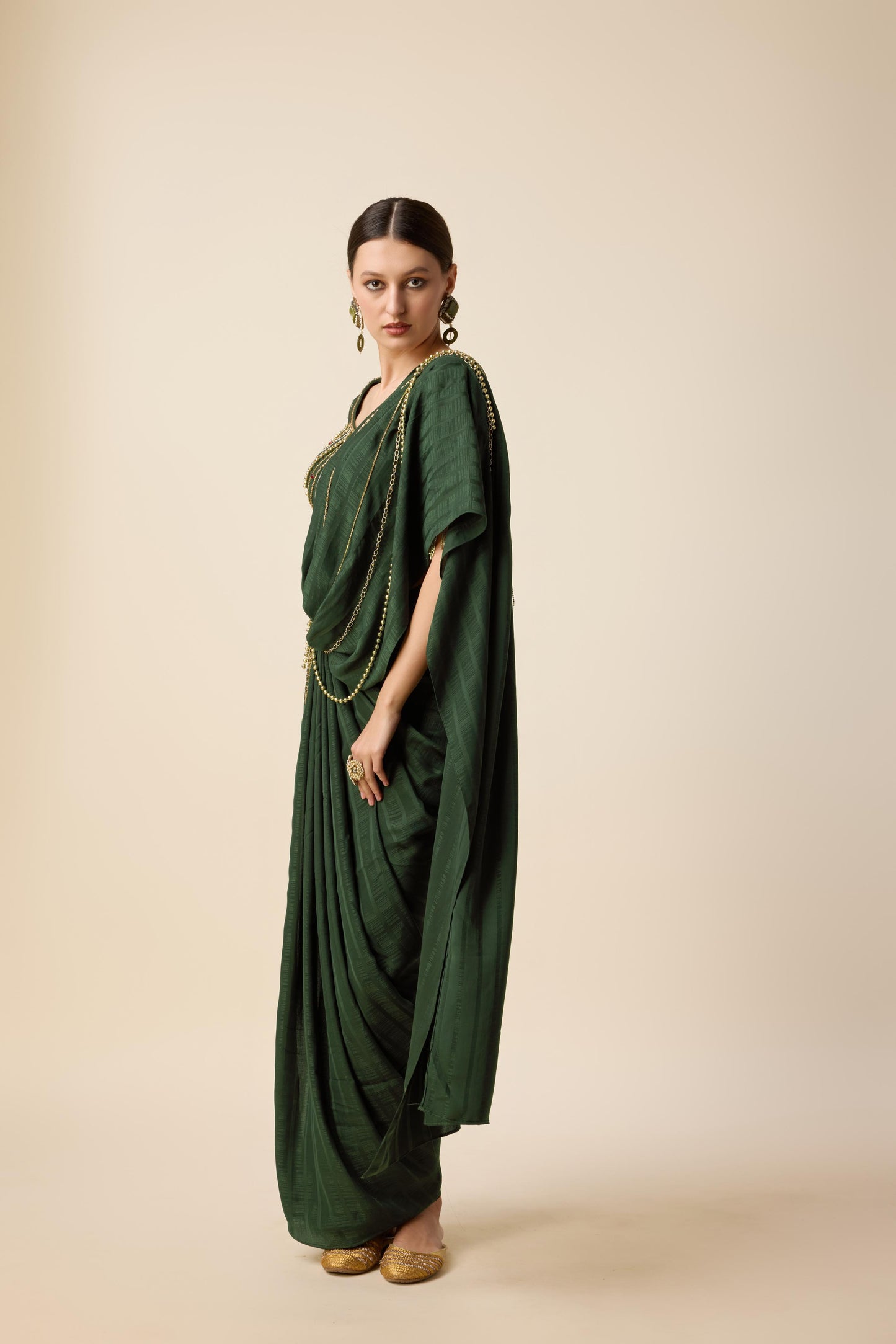 READY DRAPE SAREE WITH BLOUSE