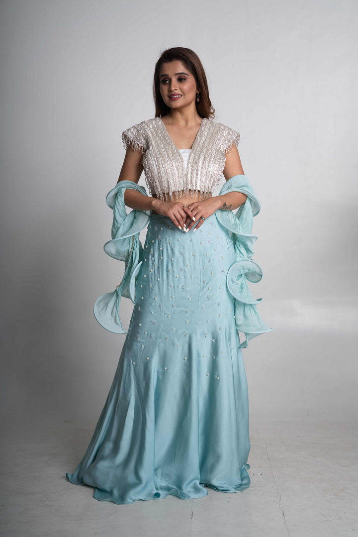 Fish cut skirt