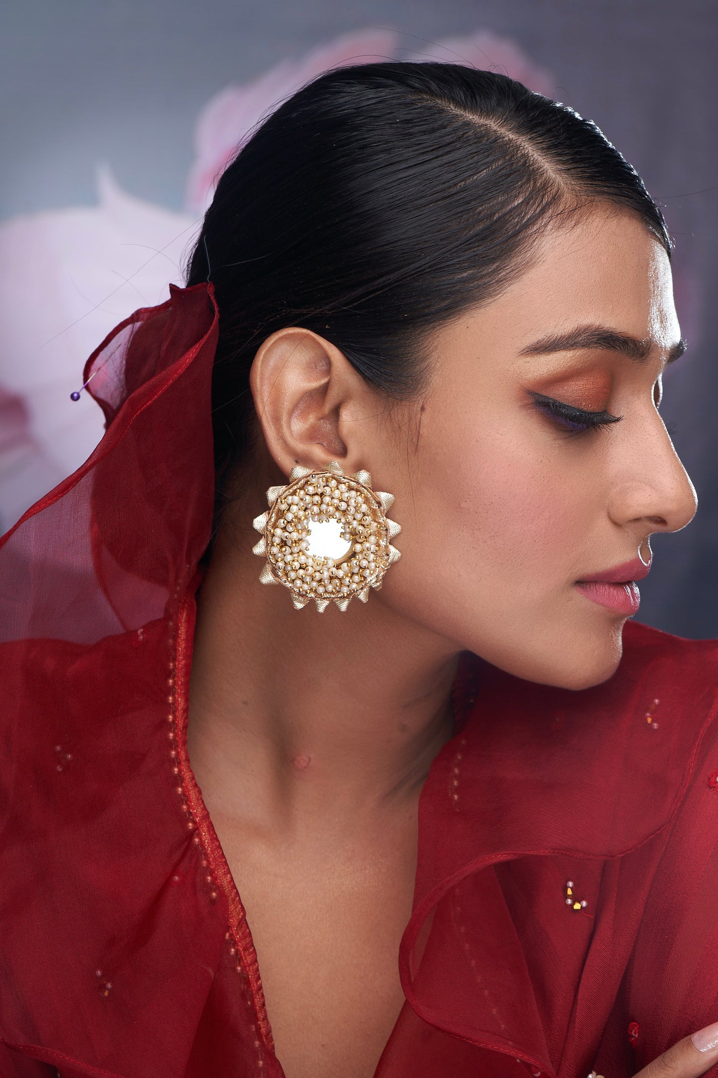 PAIR OF EARRINGS IN PEARL