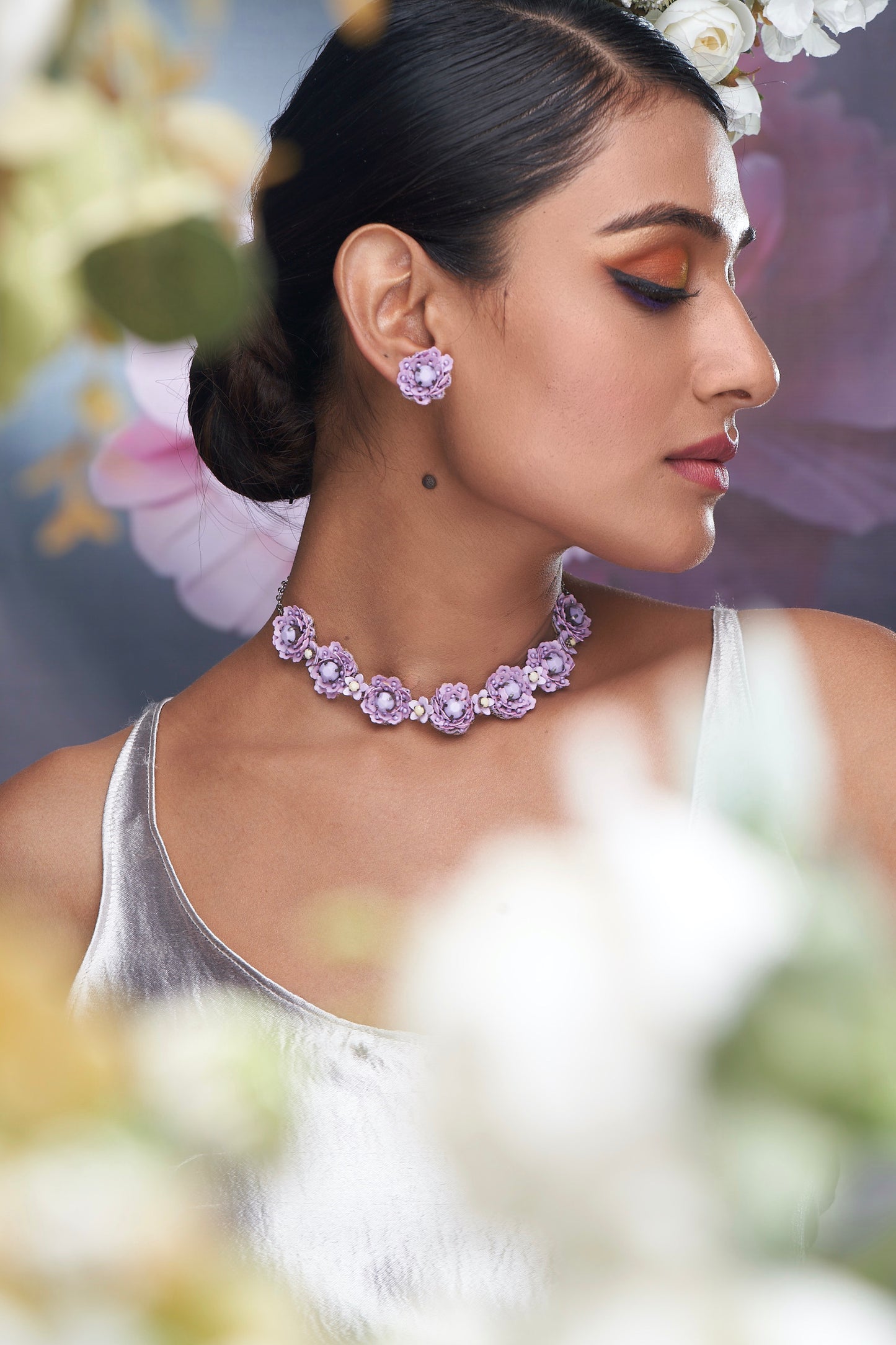 NECKLACE SET IN SEQUIN
