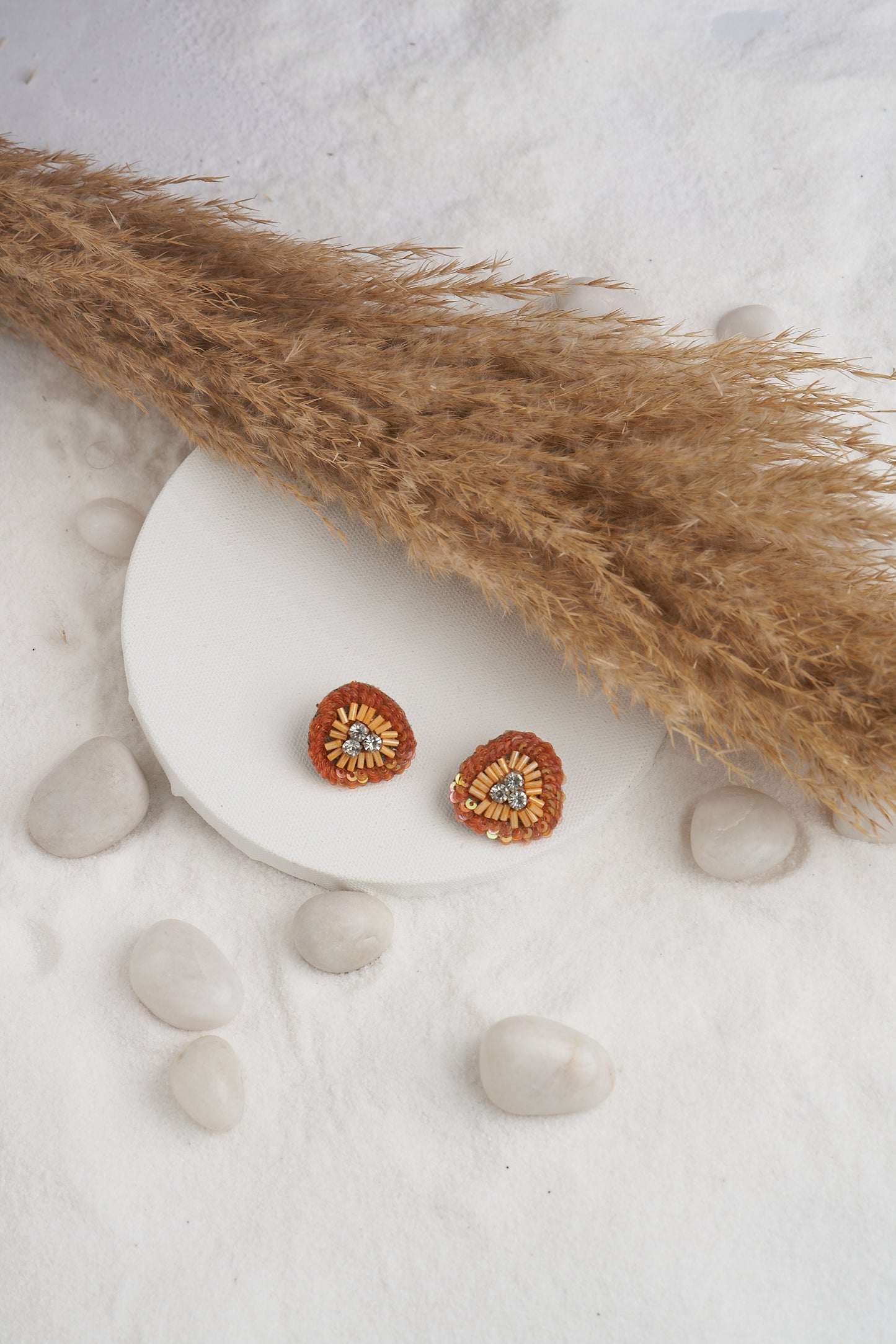 PAIR OF EARRINGS IN SEQUIN