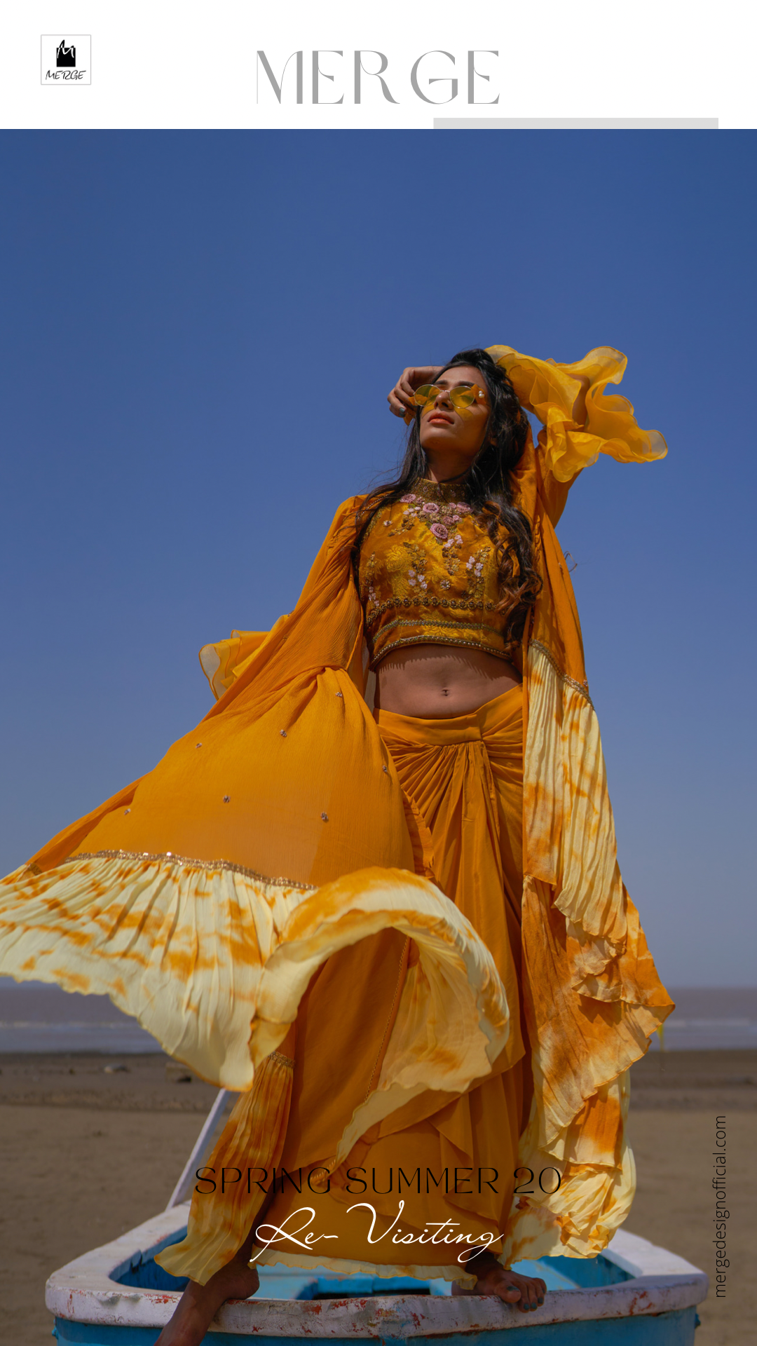 Three piece mustard Co- ord set
