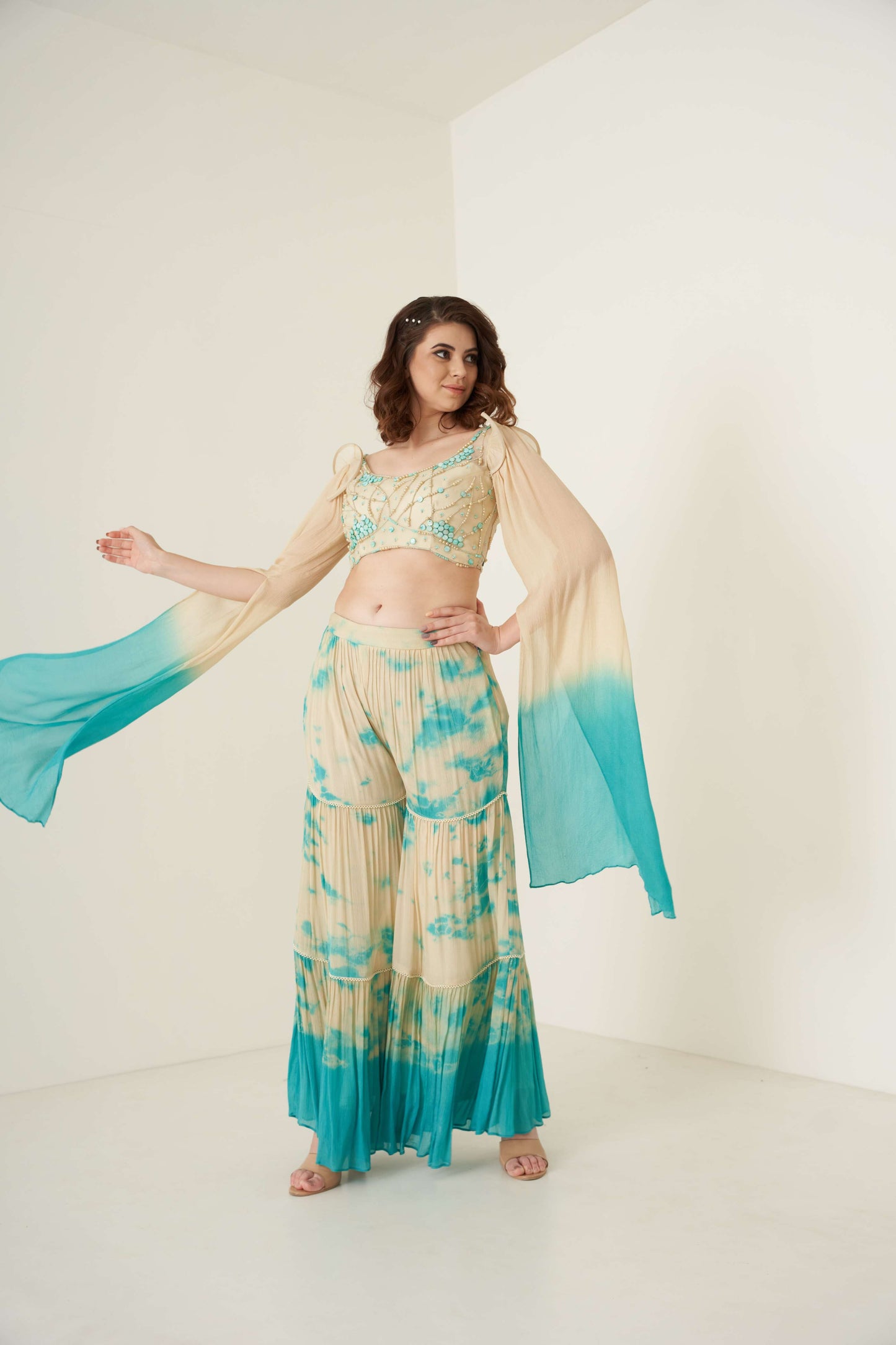 Blue Tie and Dye Co-ord set