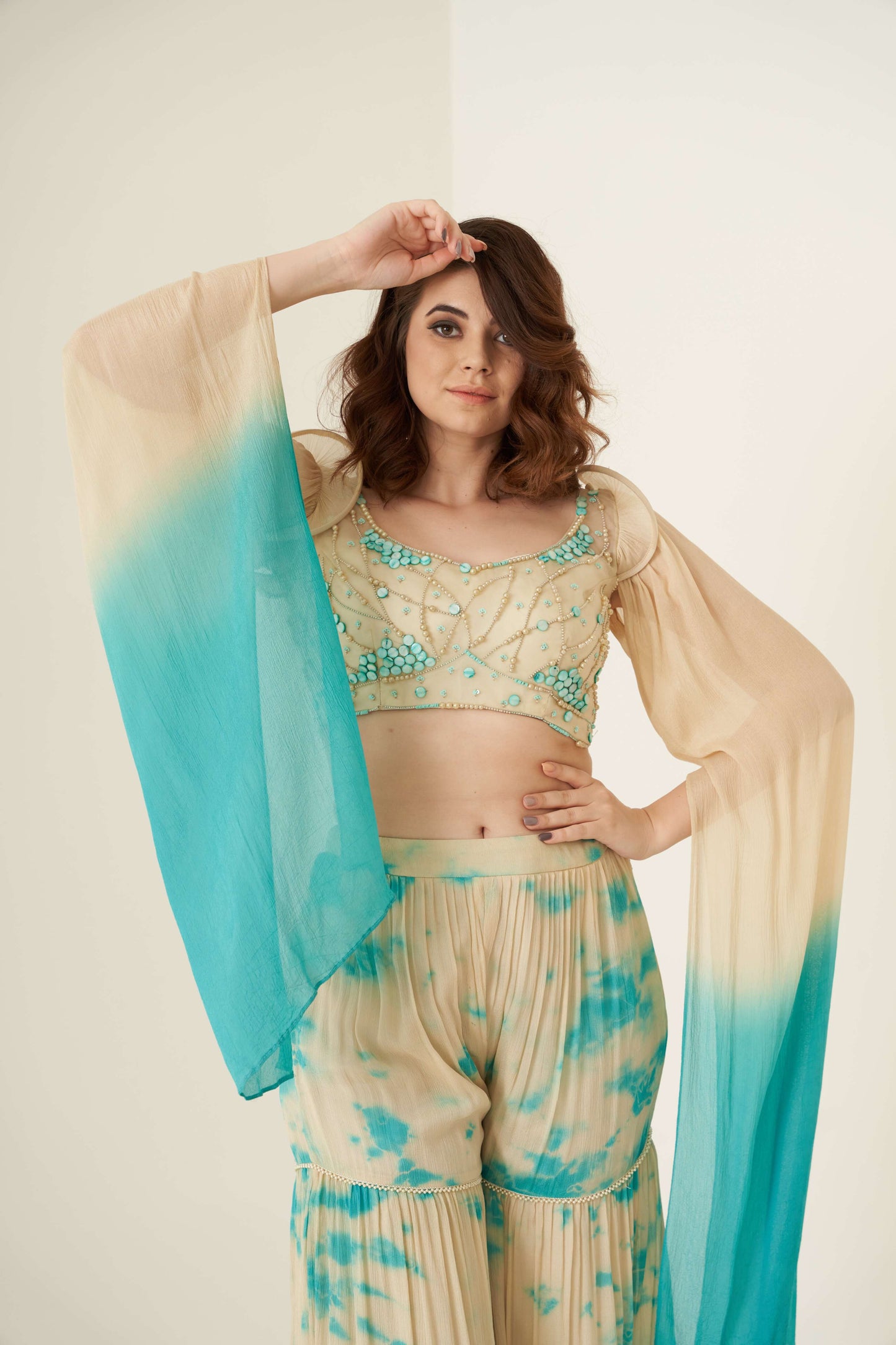 Blue Tie and Dye Co-ord set
