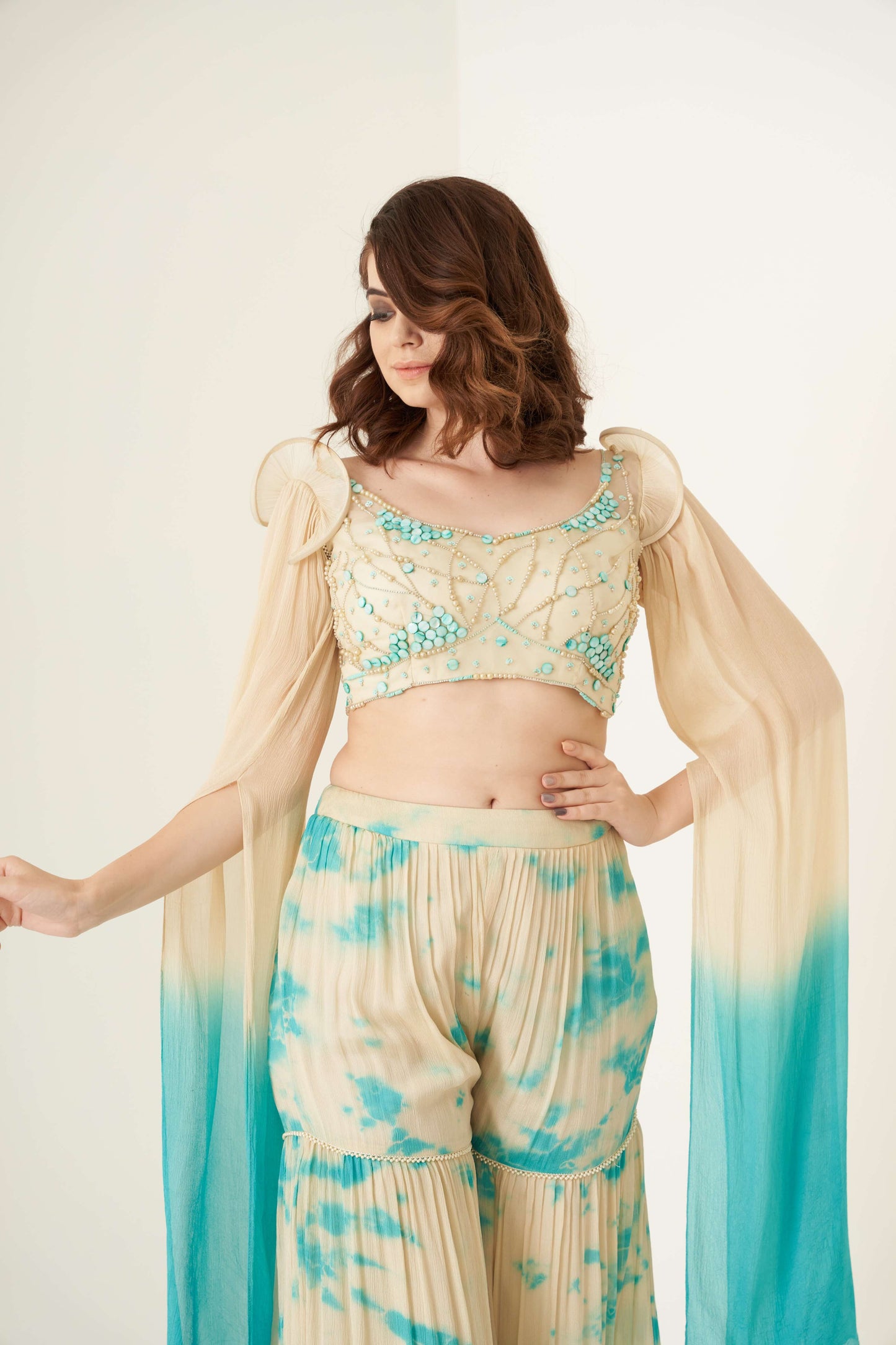 Blue Tie and Dye Co-ord set