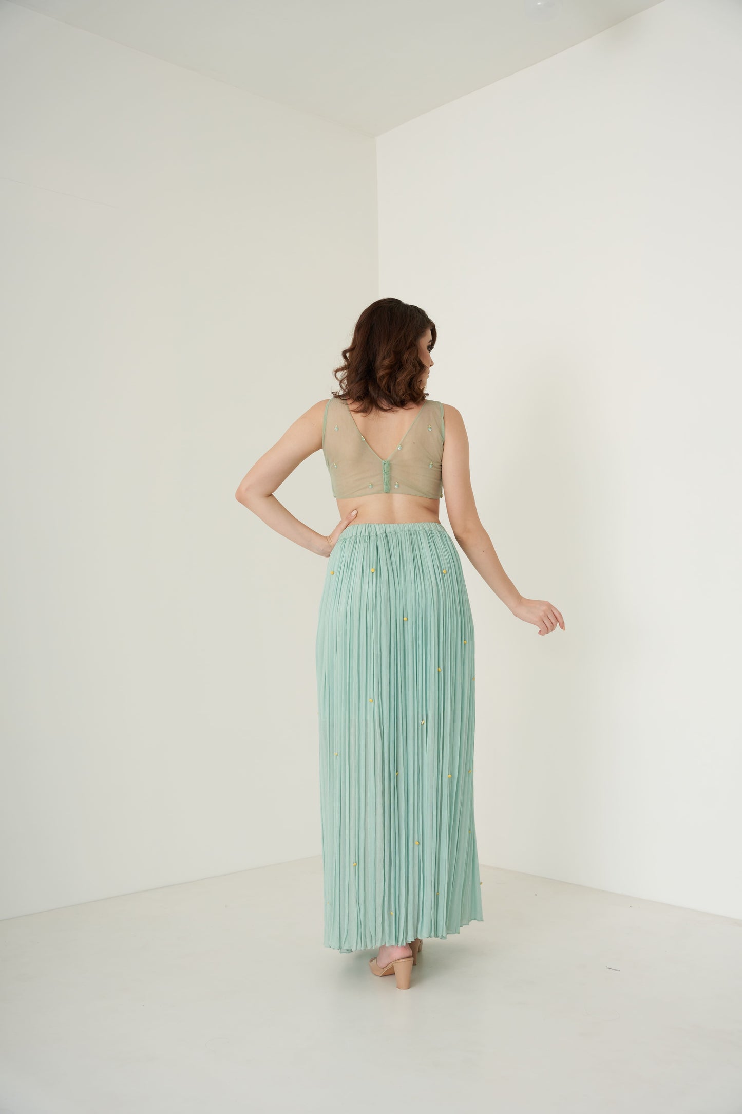 Blue Three-Piece Co-ord set