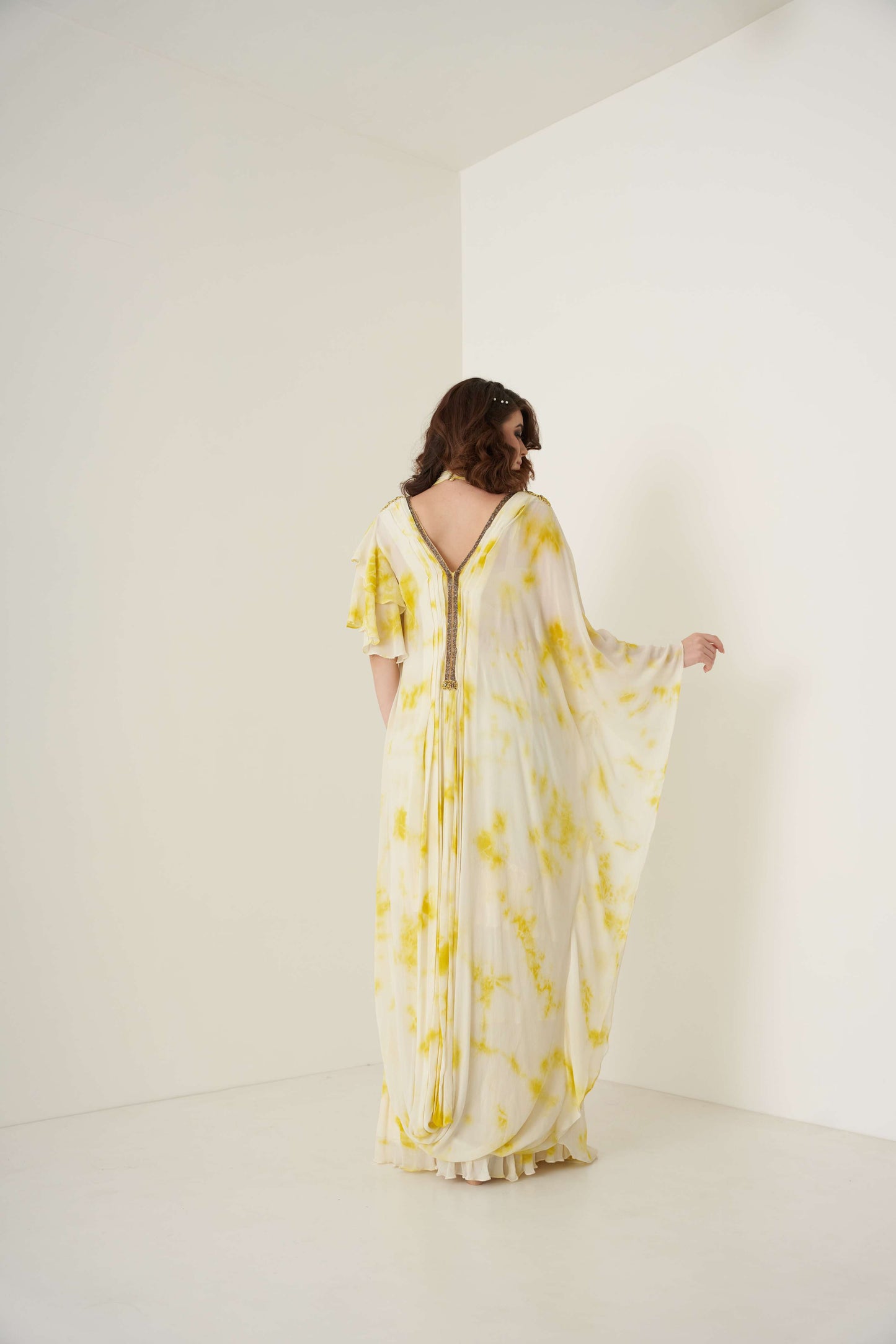 Yellow Tie and Dye Co-ord set