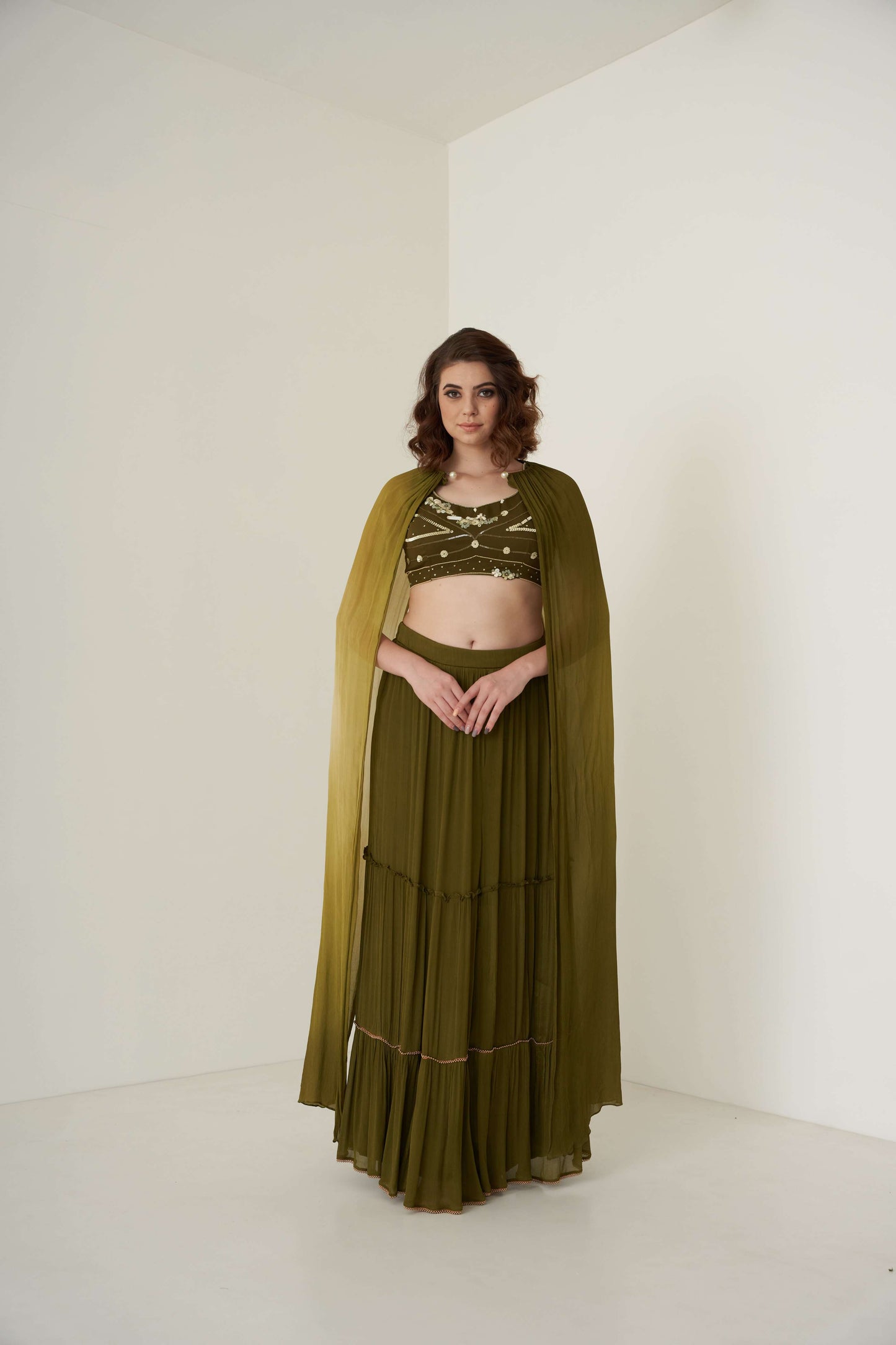 Moss Green Co-ord Set