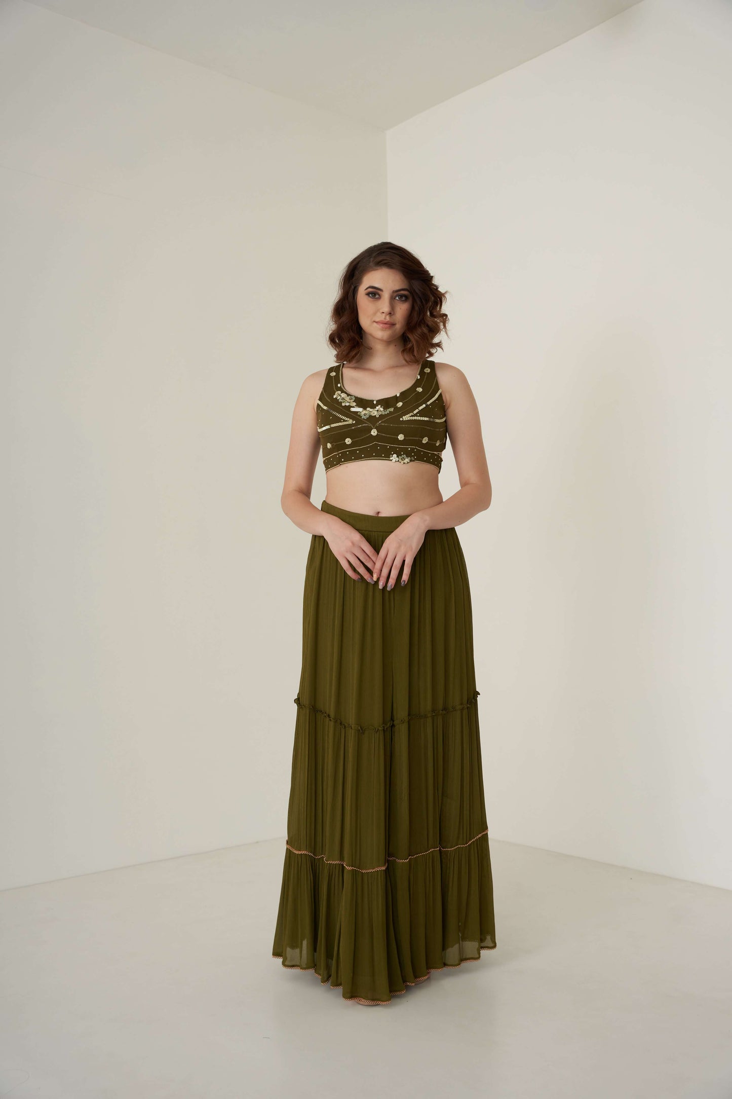 Moss Green Co-ord Set