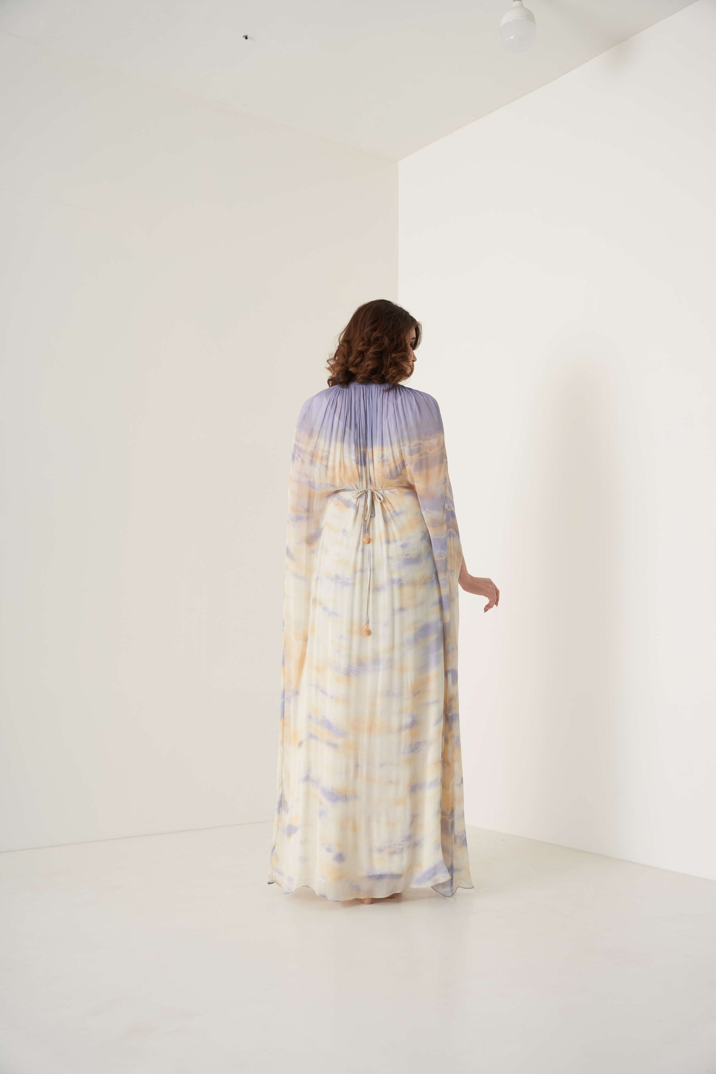 Tie and Dye Kaftan Set