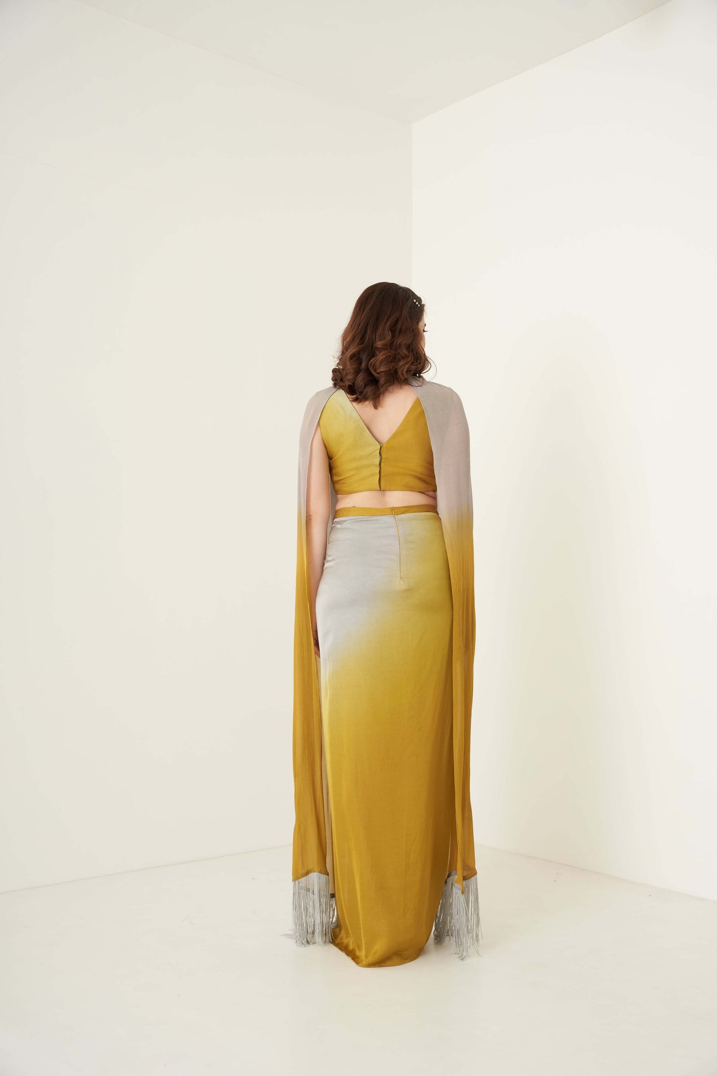 Moss Green Ombre Dress