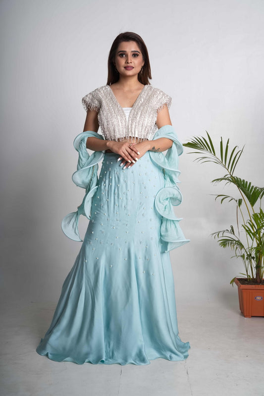 Fish cut skirt