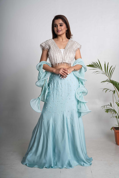 Fish cut skirt