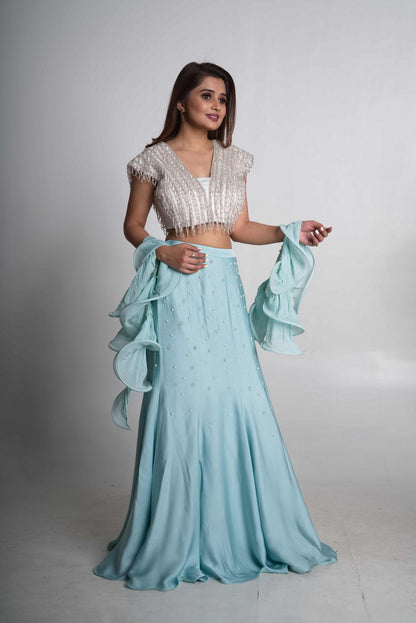 Fish cut skirt