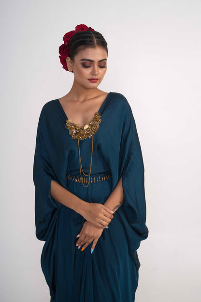 Overlap lehenga set