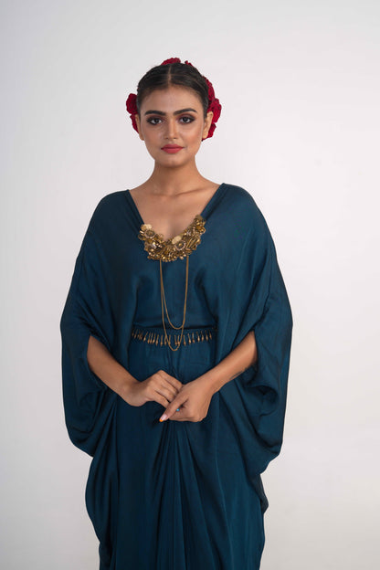 Overlap lehenga set