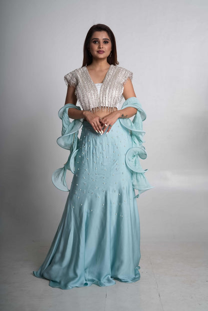 Fish cut skirt
