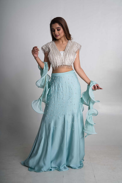 Fish cut skirt